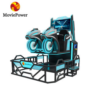 Simulador de Realidad Virtual MoviePower, Equipo de Motocicleta Voladora, Máquina de Juegos de Disparos para 2 Jugadores, Silla de Realidad Virtual 9D para Entretenimiento - Product Image 1