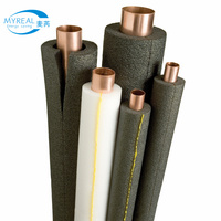Tube d'isolation en caoutchouc élastomère à cellules fermées en mousse de nitrile industrielle pour la climatisation et la réfrigération HVAC Eco