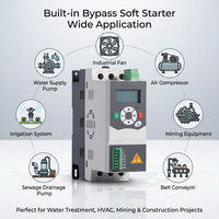 15A 22A 30A 3 Faz 5.5KW 7.5KW 11KW 15KW Yumuşak Yolverici Bypass Kontaktörü AC Motor için