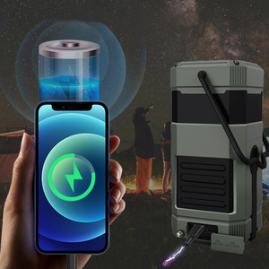 Năng lượng mặt trời điện LED ánh sáng độ sáng di động cắm trại đèn lồng cho trường hợp khẩn cấp, bão, cúp điện - Product Image 3