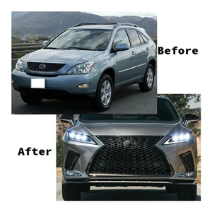 Tunnning pièces pour Le xus RX RX270 RX350 RX450 bodykit 2006-2009 mise à niveau vers 2020 pour lexus RX voiture auto - Product Image 1