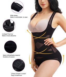 Colombia hip Dip cao eo Shapewear voor dames phụ nữ Tummy kiểm soát hoàn toàn cơ thể Shaper siêu vô hình Shapewear bodysuit - Product Image 3