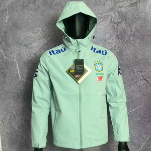 Veste coupe-vent rayée de football brésilien, veste rembourrée en coton, Paris <span class=keywords><strong>Bara</strong></span> Chelsea, trench-coat unisexe avec doublure en polaire, coupe ajustée - Product Image 3