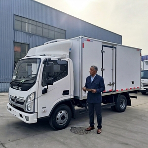 Camions frigorifiques Foton neufs pour le <span class=keywords><strong>transport</strong></span> de viande, de poisson et d'aliments congelés - Product Image 1