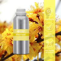 Hydrolat d'Hamamélis Biologique pour la Peau du Visage, 100% Pur et Naturel, Eau Florale d'Hamamélis Distillée à la Vapeur
