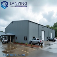 Groupe LANYING, atelier préfabriqué en acier, entrepôt, conception personnalisée, production, expédition rapide, certifié CE