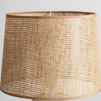 Lampu meja keramik minimalis Retro Nordic, lampu ruang tamu kamar tidur lampu samping tempat tidur dekorasi rumah Modern lampu meja