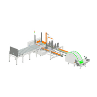 Machine d'empilage en bois de palette automatique du rendement SF8010 élevé avec la puissance 12kw