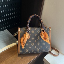 Bolso <span class=keywords><strong>Tote</strong></span> Grande con Estampado, de Hombro y Cruzado, para Mujer, Estilo Coreano Retro 2025, de Alta Gama, para el Trabajo - Product Image 3