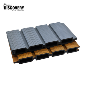 Ensemble complet de panneaux de clôture de jardin en WPC co-extrudé, imperméables, utilisables en extérieur, pour l'intimité - Product Image 3