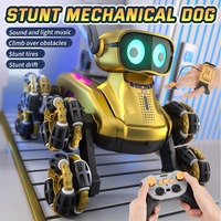 YT Achträdriger Multifunktions-Roboterhund mit Doppel-Fernbedienung, Handgesten-Steuerung und RC-Stunt-Funktionen