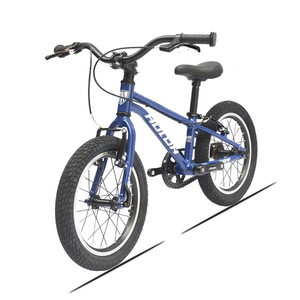 Bicicleta para niños Hulda Explorer de 16 pulgadas con pedales de aleación de aluminio para niños de 4 a 8 años, color azul - Product Image 1