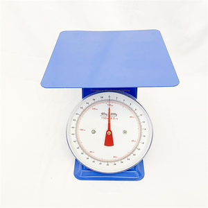 Veidt Weigh 60kg <b>Mechanical</b> Spring Dial <b>Scale</b> Green Kitchen Platform Flat ZZDP-204-60kg Stainless Steel Tray and Easy to - Product Image 2