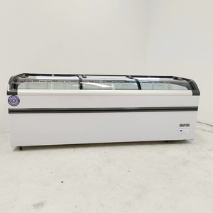 Congélateur horizontal en vente chaude -23 ou 0~10 degrés Congélateur profond pour viande congelée de supermarché - Product Image 4