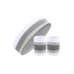 <strong>Embroidery</strong> Headband Terry Tennis <strong>Wristband</strong> Sweatband Custom Sports Unisex Wrists Headbands - Product Image 4