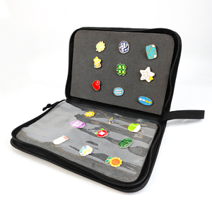 Ve áo túi Pin Mang trường hợp danh hiệu mảng trường hợp <span class=keywords><strong>pins</strong></span> Bộ sưu tập lưu trữ tổ chức trường hợp du lịch Trâm pin hiển thị Túi - Product Image 3