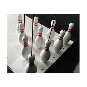Competitive Price Good Quality Bowling Pin Triangular Setup Non-Toxic Paint Edge-Safe Design For Sale
