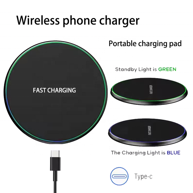 Portable Magnetic Wireless Charger Station for iPhone 17 16 15 Samsung Galaxy S24 Ultra/S25 Phone Fast Charging Stand