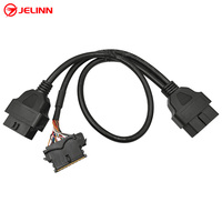OBD 2 Cable divisor y cable J1962 de 16 pines para coches Renault, Peugeot, Fiat, Dacia