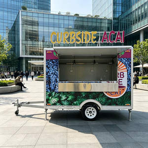 Custom Pizza DOT CE Certified Fully Equipped For Bespoke Stone Oven Ice Cream Hamburger Fast Food Street Concession Trailer - Product Image 3