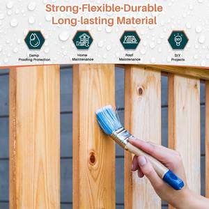 Sellador Impermeable de Poliuretano Transparente, Ecológico y Duradero para Techos, Duchas, Paredes, Cocinas y Claraboyas - Reparación Invisible de Fugas - Product Image 4