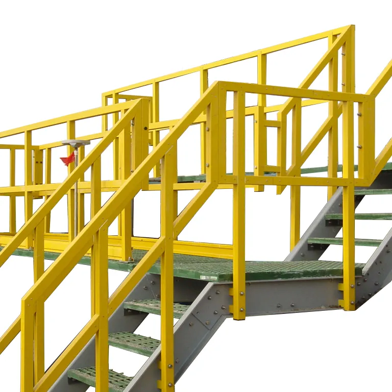 Pultruded Dễ Dàng Lắp Ráp Và Lan Can Tay & Guardrails Cấu Trúc Hình Dạng Cầu Thang Lan Can Frp Handrails Installiation