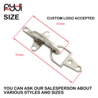 Boutons d'accessoires vestimentaires en alliage de zinc écologique, forme d'avion, cœur, étoile, plaqué, fermoir de pompier