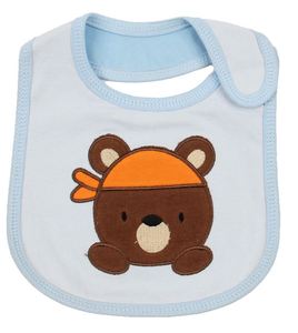 Bavoirs pour bébés en coton biologique réglables et doux pour la peau des petits bébés - Product Image 4