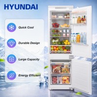 HYUNDAI Intelligent Keukenapparaat Ingebouwde Koelkast 2 Zones Geïntegreerde Koelkast 220-240V 50Hz Slimme Huishoudelijke Apparaatoplossing