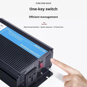 Inversor de Corriente de Onda Sinusoidal Pura de 500W, DC 12V 24V 48V AC 220V, Convertidor Solar Conectado a la Red, Salida Única - Product Image 4