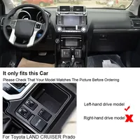 Station d'accueil Vtear pour voiture, répartiteur allume-cigare, hub, accessoires de décoration intérieure pour Toyota Prado 150 J150 2010-2017