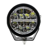 Phare de travail LED moderne 5'' E-MARK 60W double ambre/blanc DRL IP68 9-32V, feux de conduite et projecteur pour 4x4, camions et SUV tout-terrain