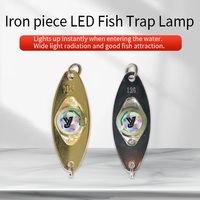 Mini lampe flash LED forme d'oeil de poisson leurre de pêche intelligent