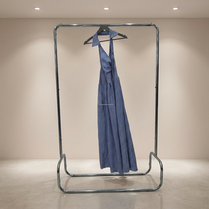 Robe élégante et décontractée pour femme, nouvelle collection 2026, coupe ajustée, dentelle à motifs géométriques, respirante pour l'été et le printemps, vente <span class=keywords><strong>en</strong></span> gros à bas prix - Product Image 6