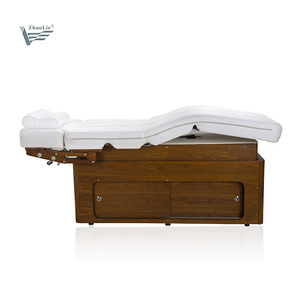 Meubles de salon de beauté, lit cosmétique, lit de spa de luxe, lit de massage électrique à 3 moteurs, table de massage sèche, fauteuil de massage complet, lit de soin du visage - Product Image 6