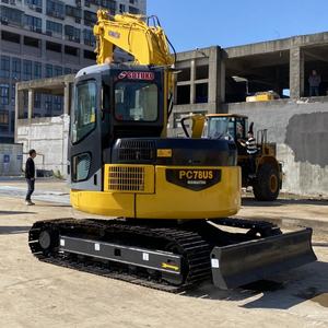 95% nuovo usato piccolo escavatore <span class=keywords><strong>Komatsu</strong></span> PC78 7 tonnellate di seconda mano escavatore scavatrice per la vendita - Product Image 1