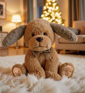 BELO TEMPO - Peluche de Perrito Bailarín Eléctrico, Lindo Juguete Musical con Movimiento de Cuerpo y Orejas que se Mueven, Perro de Peluche para Bebés de 11-30 cm - Product Image 4