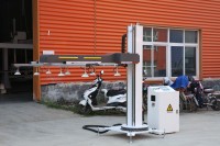 Robot Arm Palletizer Otomatis untuk Pemuatan dan Pembongkaran Kolom dalam Produksi Plat Logam