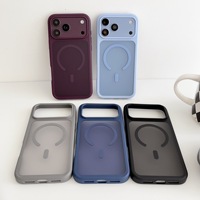 Coque de téléphone magnétique mate pour iPhone 18 17 Pro Max, protection anti-chute avancée, nouvelle couleur