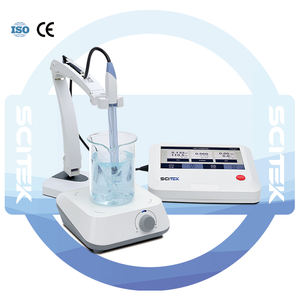 SCITEK Benchtop pengukur konduktivitas otomatis layar tampilan LCD resolusi tinggi kalibrasi Chip mikroprosesor bawaan IP54 OEM DC12V - Product Image 2