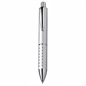 Penna a Sfera Maxi in Alluminio Grigio, Larghezza di Scrittura 1.0mm, Penna Touch in Metallo per Promozioni e Regali - Product Image 2