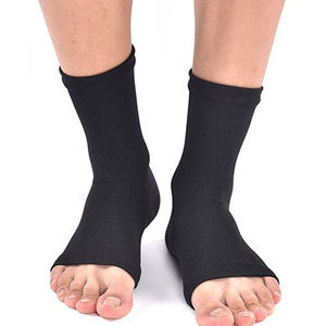 Kaus kaki pergelangan kaki dapat bernafas lari olahraga Logo kustom untuk menyembuhkan Spurs lengkungan nyeri bengkak pria wanita kaus kaki kompresi - Product Image 5