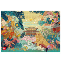 Puzzle 3d personnalisé, jeu pour adultes, 1000 pièces, vente en gros