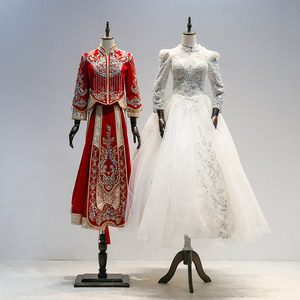 <span class=keywords><strong>Mannequin</strong></span> ajustable pour femme, demi-corps, pour magasin de vêtements, accessoires de vitrine, présentoir de robes de mariée, support de présentation de vêtements - Product Image 3