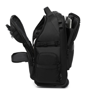 Ozuko 9820 cán máy tính xách tay trường hợp máy tính bánh xe đẩy Túi 13 inch máy tính xách tay TSA phê duyệt thực hiện trên khóa xử lý Skate bánh xe - Product Image 4