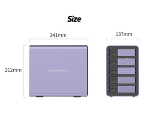Ổ Cứng Chuẩn <span class=keywords><strong>NAS</strong></span> OEM Ổ Cứng <span class=keywords><strong>SATA</strong></span> USB 3.2 3.5Inch Ổ Cứng Không Có Cổng Type-C 5 X <span class=keywords><strong>SATA</strong></span> 3.5Inch Ổ Cắm Ổ Cứng - Product Image 2