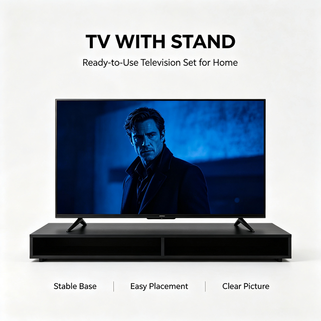 Foreign Trade Wholesale 32-inch & 43-inch LCD TVs with 60Hz Refresh Rate and 1080p Resolution; Hotel-grade Manufacturer Direct