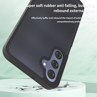 Coque de téléphone portable Samsung A16 de luxe mate, translucide, toucher soyeux, antichoc, personnalisée, vente en gros, directement de l'usine