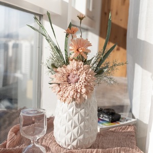 Misha <b>Artificial</b> Flowers Home Decor <b>Bouquet</b> CF01042 Wedding Outdoor Props Pan Weaving Cloth - Product Image 1