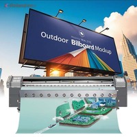 Konica 6ft 8ft 10ft Vinilo Banner Lona Máquina de impresión Gran formato Enrollar lienzo Impresora de inyección de tinta Plotter Precio